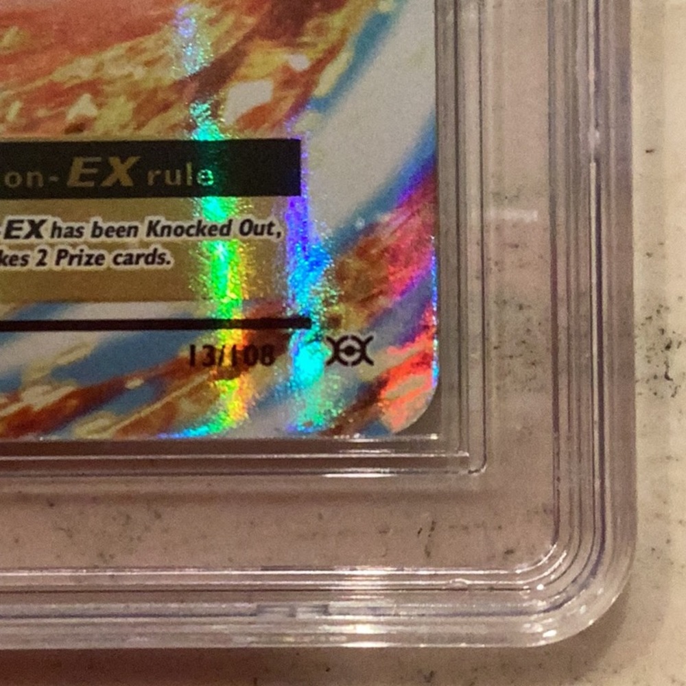 Pokemon Charizard EX Holo XY Evolutions 13/108 Mega 2016 CGC 8.5 Graded Card - Picture 3 of 6